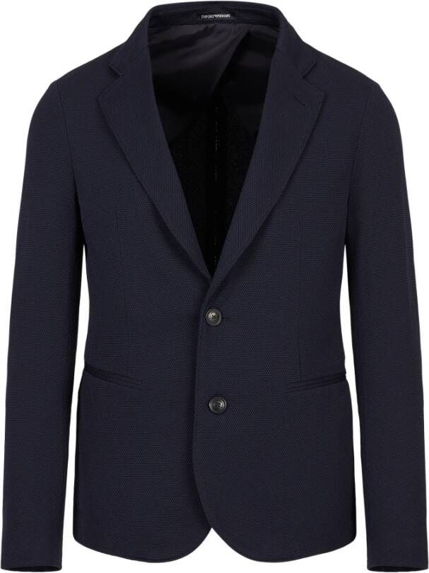 Emporio Armani Blazers Blauw Heren