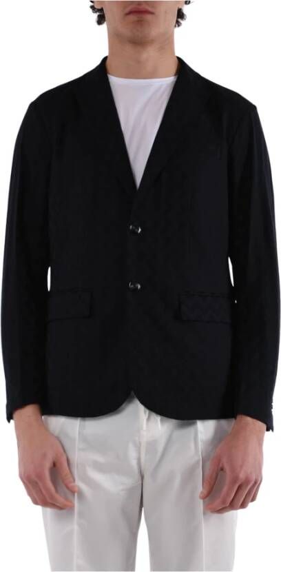 Emporio Armani Blazers Blauw Heren