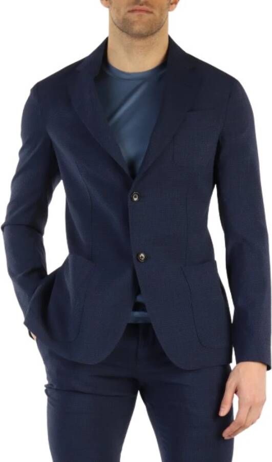 Emporio Armani Blazers Blauw Heren