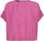 Emporio Armani Zomerse Geruite Blouse Pink Dames - Thumbnail 3