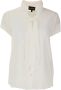 Emporio Armani Witte Blouse Tijdloze Stijl voor Vrouwen White Dames - Thumbnail 1