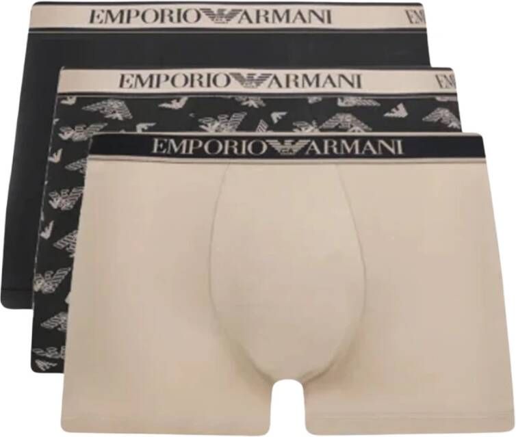 Emporio Armani EA7 Klassieke Boxershorts Set Multicolor Heren