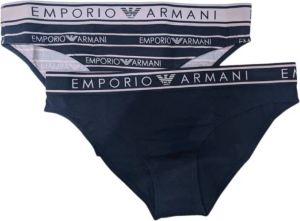 Emporio Armani Bottoms Blauw Dames