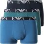 Emporio Armani Boxershort met elastische band met logo in een set van 3 stuks - Thumbnail 1