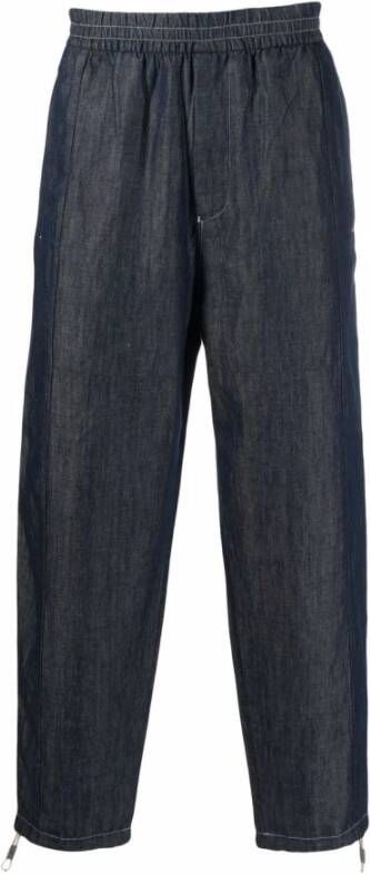 Emporio Armani Broek Blauw Heren