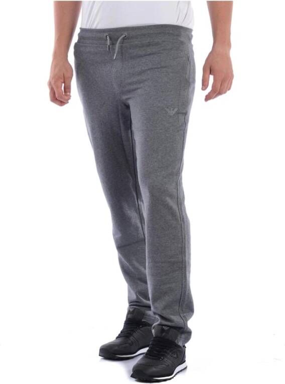 Emporio Armani Comfortabele Lounge Sweatpants Gray Heren