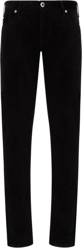 Emporio Armani Relaxed Slim Fit Jeans Black Heren