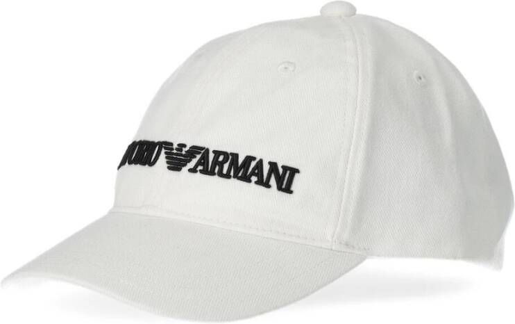 Emporio Armani CAP With Logo Wit Heren