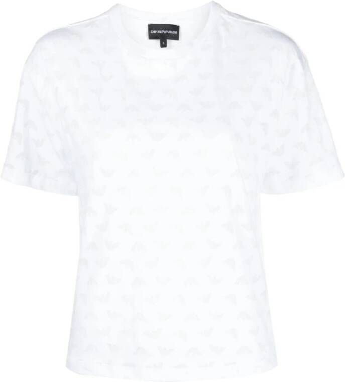 Emporio Armani Capsule T-shirts and Polos White Wit Dames