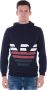 Emporio Armani Stijlvolle Hoodie Blue Heren - Thumbnail 1