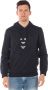 Emporio Armani Elegante en Comfortabele Hoodie Blue Heren - Thumbnail 1