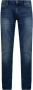 Emporio Armani Marineblauwe Wijdvallende Tapered Jeans Blue Heren - Thumbnail 1