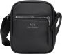 Armani Exchange Stijlvolle Crossbody Tas met Ritssluiting Black Heren - Thumbnail 7