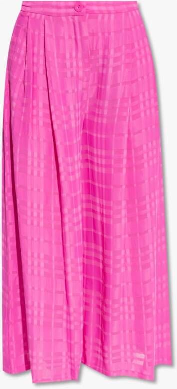 Emporio Armani Culotte broek Roze Dames