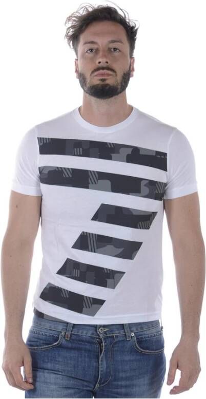Emporio Armani EA7 3Zpt88Pjm9Zbianco TOP Wit Heren