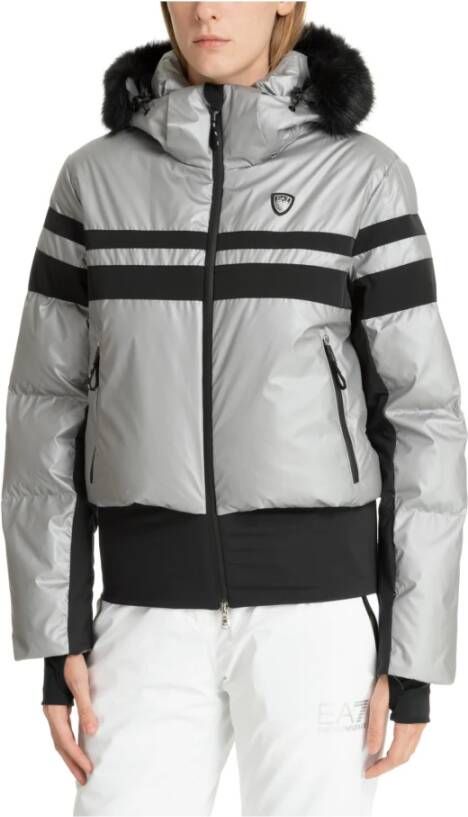 Emporio Armani EA7 Ardor 7 Ski jacket Grijs Dames
