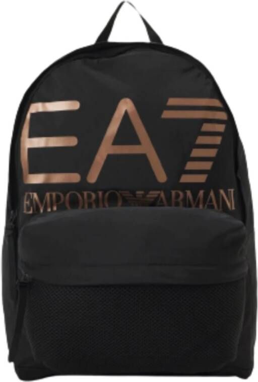 Emporio Armani EA7 Armani EA7 Big Logo Rugzak voor Heren Zwart Heren