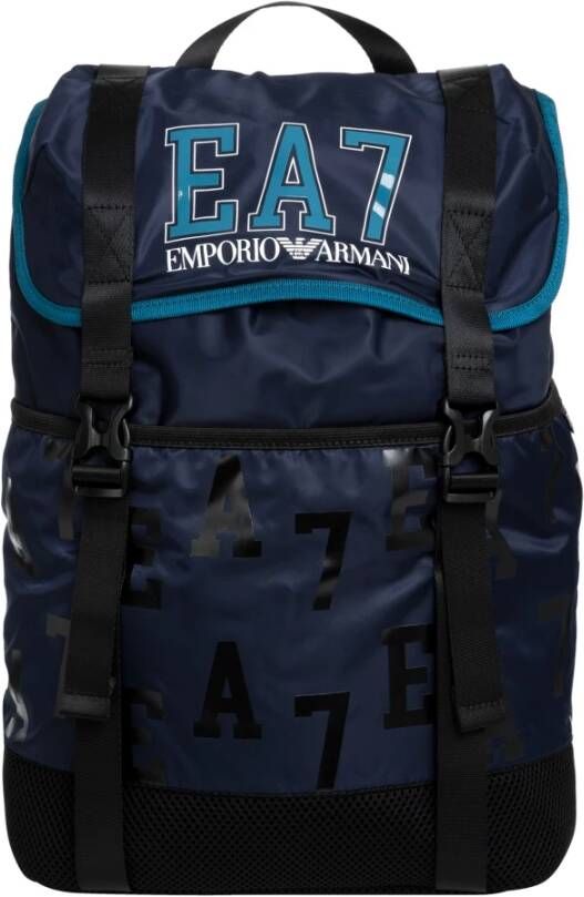Emporio Armani EA7 Backpack Blauw Heren
