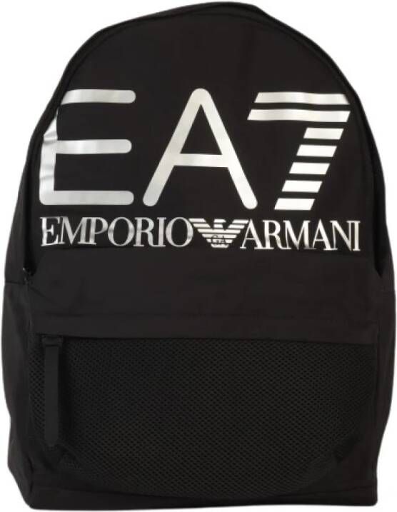 Emporio Armani EA7 Big Logo Rugzak voor Heren Black Heren