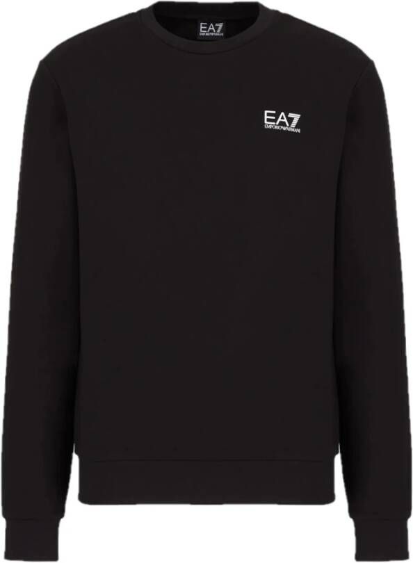 Emporio Armani EA7 Basic Logo Sweater Senior Black Zwart Dames
