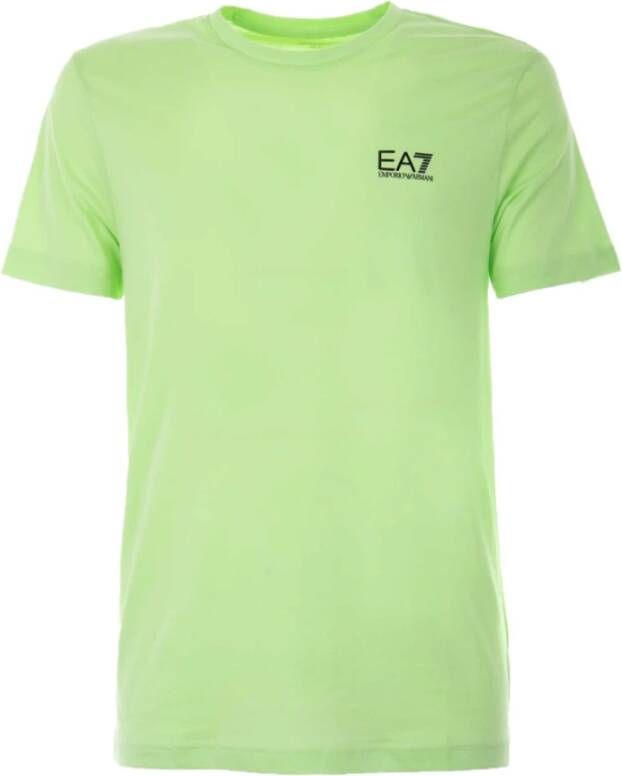 Emporio Armani EA7 Basic Logo T-Shirt Heren Groen Heren