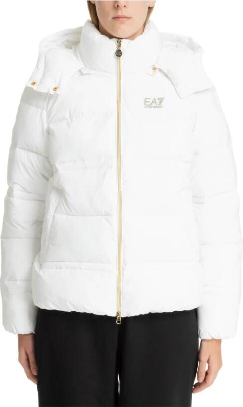Emporio Armani EA7 Calidum 7 Down jacket White Dames