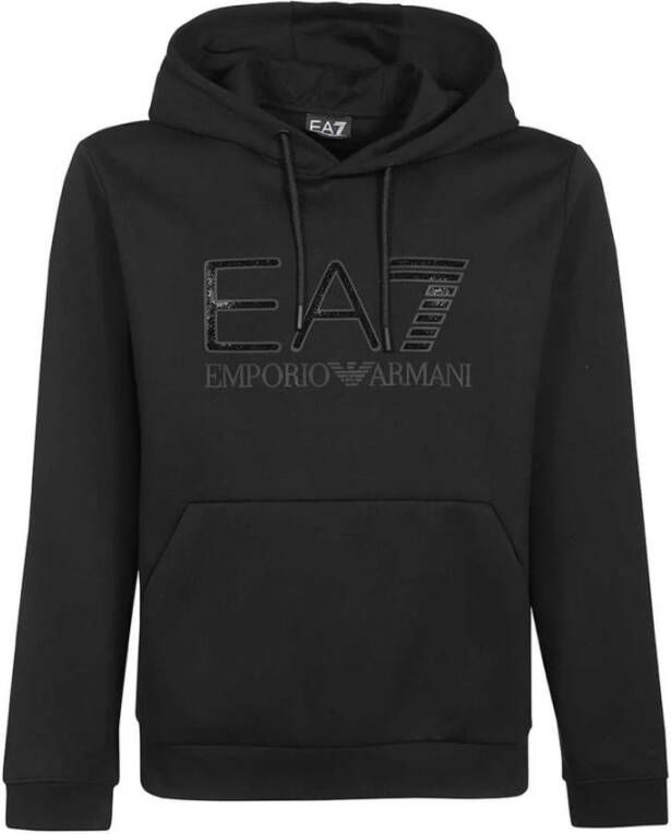 Emporio Ar i EA7 Sweatshirts Hoodies Zwart