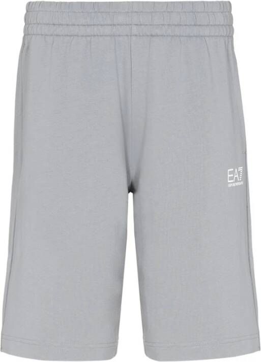 Emporio Armani EA7 Shorts plain side pockets Wit Heren