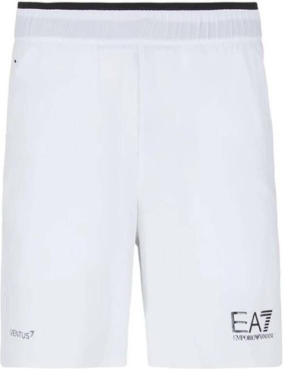Emporio Armani EA7 Shorts uit de collectie White Heren