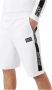 Emporio Armani EA7 Bermuda Shorts voor Heren met Logo Series Tape White Heren - Thumbnail 5