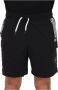Emporio Armani EA7 Heren Sweat Shorts Regular Fit Zwart Black Heren - Thumbnail 1