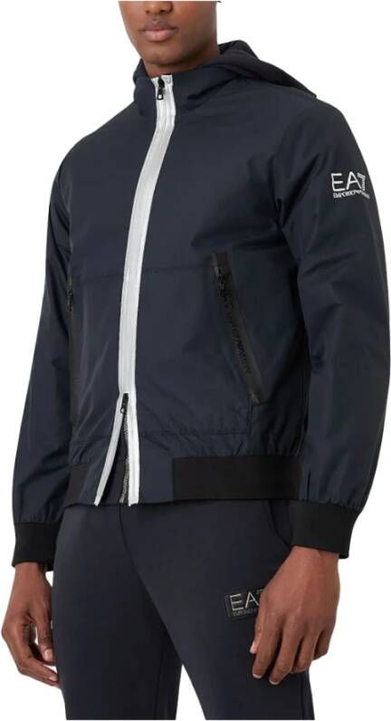 Emporio Armani EA7 Light Jackets Blauw Heren