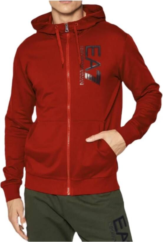 Emporio Armani EA7 Doorritsbaar Rood Heren