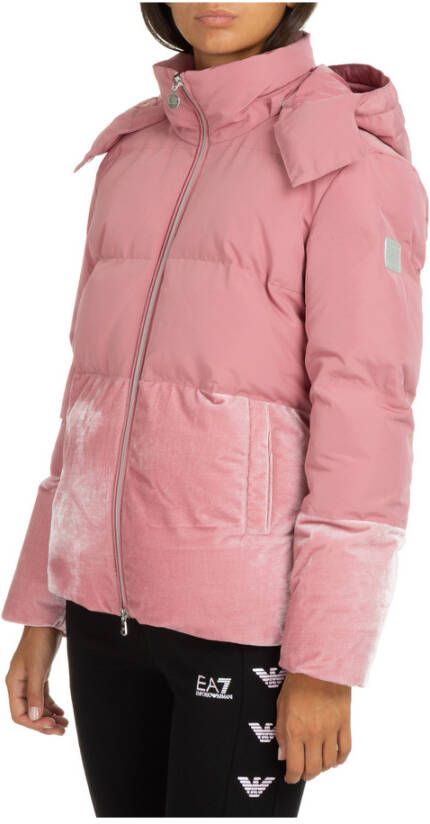 Emporio Armani EA7 Down jacket Roze Dames