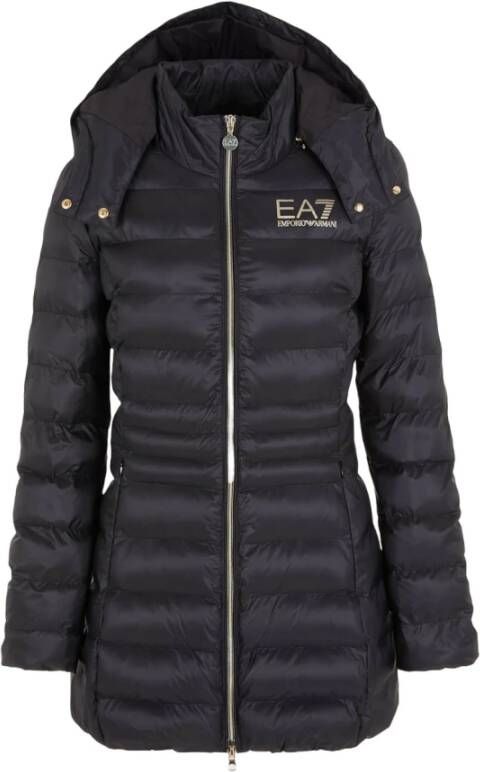 Emporio Armani EA7 Down Jackets Zwart Dames