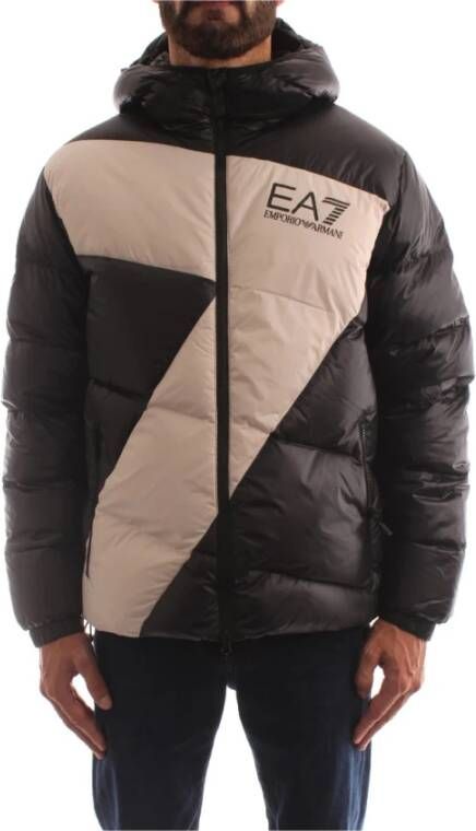 Emporio Armani EA7 Down Jackets Zwart Heren
