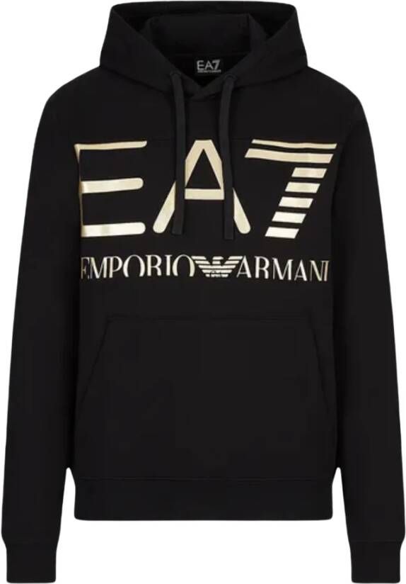 Emporio Armani EA7 Sweaters Black Zwart Heren