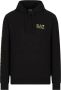 Emporio Armani EA7 Schone en essentiële hoodie met logo Black Heren - Thumbnail 2