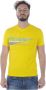 Emporio Armani EA7 Korte mouw T-shirt Geel Heren - Thumbnail 1