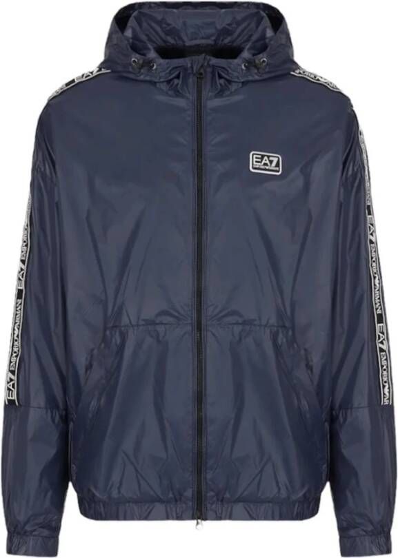 Emporio Armani EA7 Lichte jas Blauw Heren