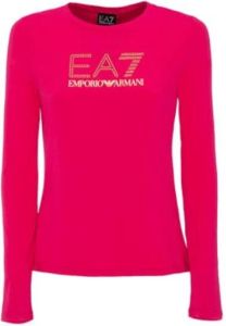 Emporio Armani EA7 Long Sleeve Tops Roze Dames