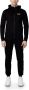 Emporio Armani EA7 Heren Zwarte Trainingspak met Rits Black Heren - Thumbnail 1