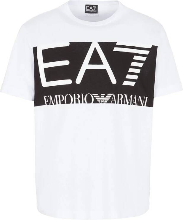 Emporio Armani EA7 Men T-Shirt W Short Sleeve Wit Heren