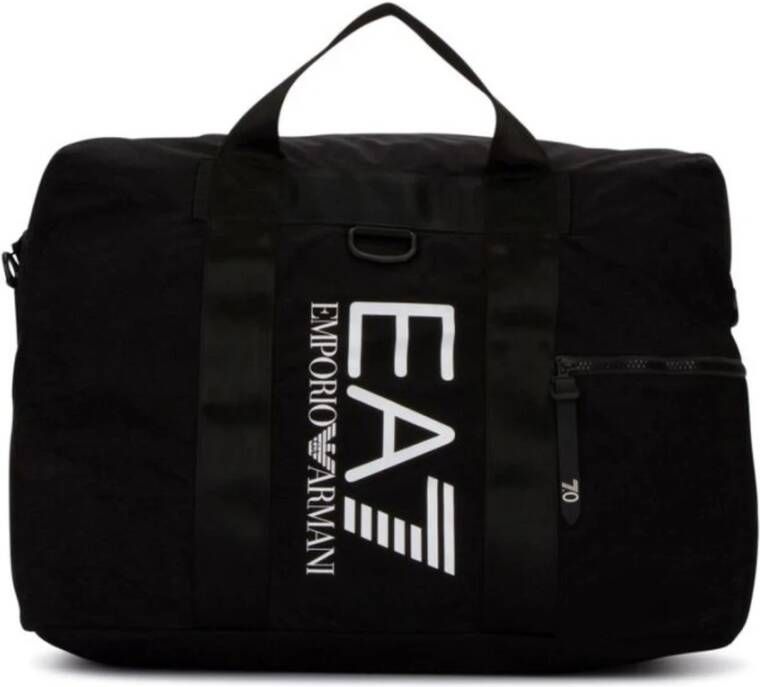 Emporio Armani EA7 Men's Hand Bag Zwart Heren
