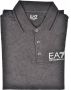 Emporio Armani EA7 Klassieke Polo Shirt voor Mannen Gray Heren - Thumbnail 1