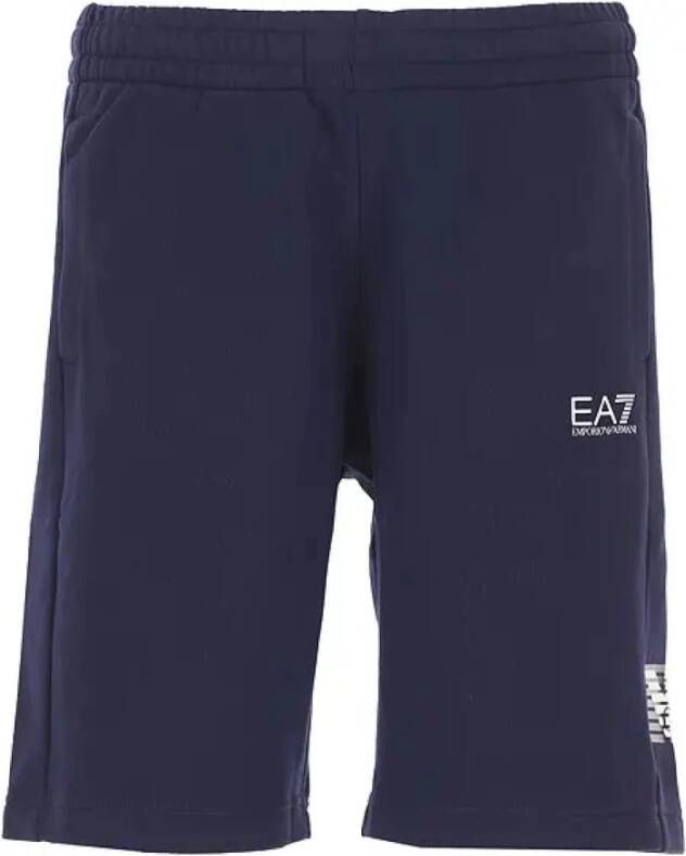 Emporio Armani EA7 Shorts Blauw Heren