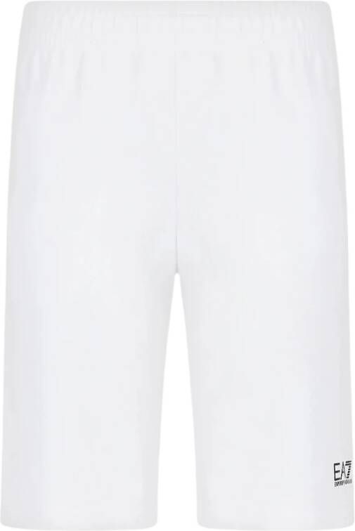 Emporio Armani EA7 Heren Bermuda Shorts White Heren