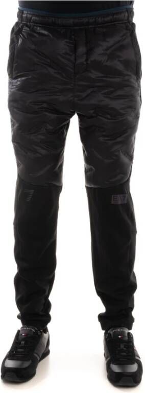 Emporio Armani EA7 Slim-fit Trousers Black Heren