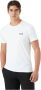Emporio Armani EA7 Minimalistische EA7 T-shirt van zacht Pima-katoen White Heren - Thumbnail 4