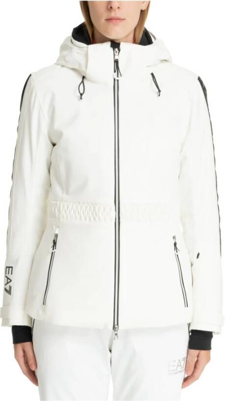 Emporio Armani EA7 Stratum 7 Jacket White Dames